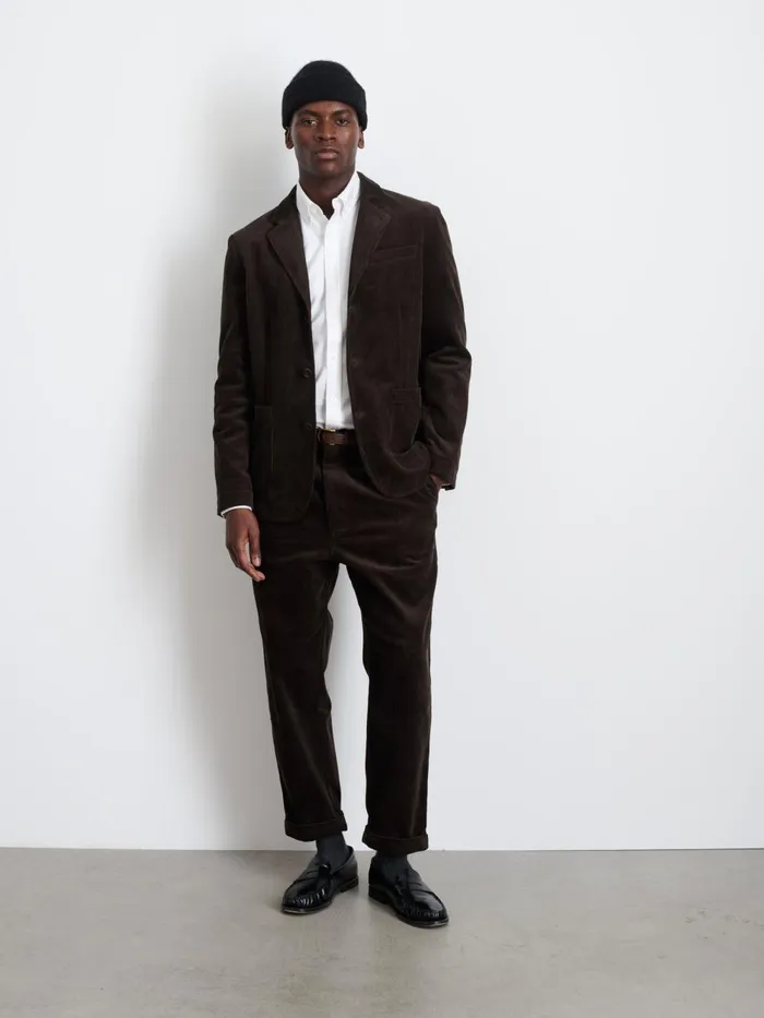 Alex Mill Jackets Coats Men Mill Blazer In Corduroy Chocolate Alex Mill Jackets Coats Men Mill Blazer In Corduroy Chocolate
