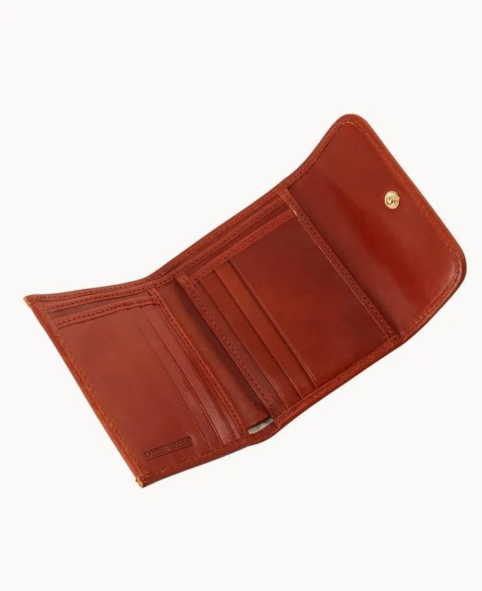 Collegiate Ohio State University Flap Credit Card Wallet Ohio State ManWoman Dooney and Bourke Wallets