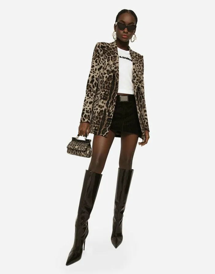 Dolce and Gabbana Skirts Women Corduroy Miniskirt With Logo Tag Brown Dolce and Gabbana Skirts Women Corduroy Miniskirt With Logo Tag Brown