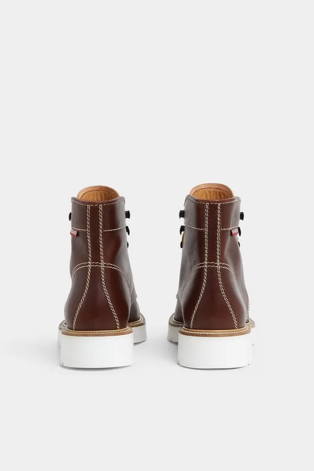 Dsquared2 Boots Explorer Ankle Boots Brown 8211 Men