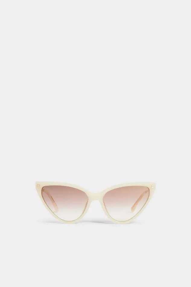 Dsquared2 Eyewear Hype Ivory Sunglasses White 8211 Women