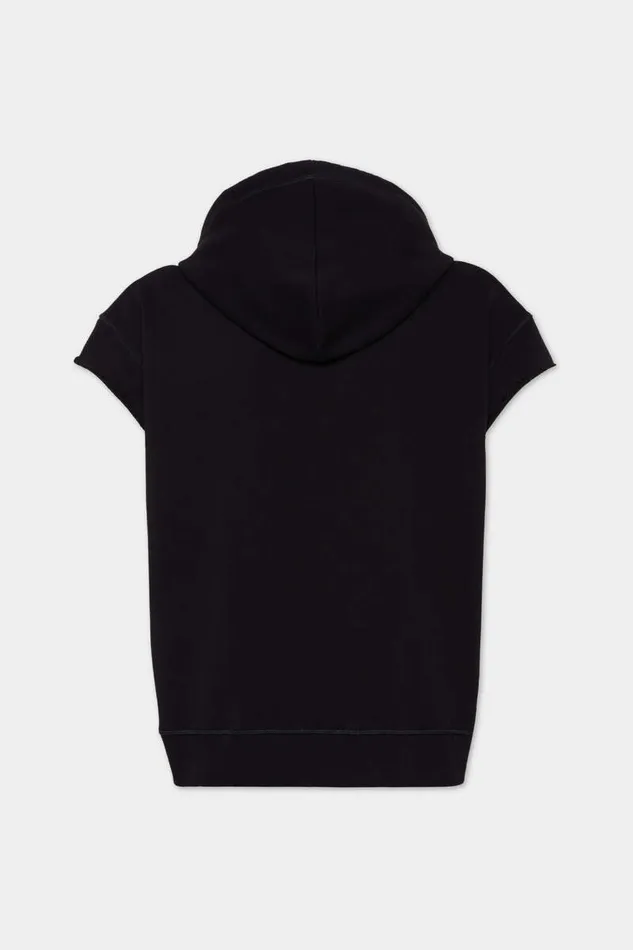 Dsquared2 Sweatshirts Wash Adriana Fit Catenia Hoodie Black 8211 Men