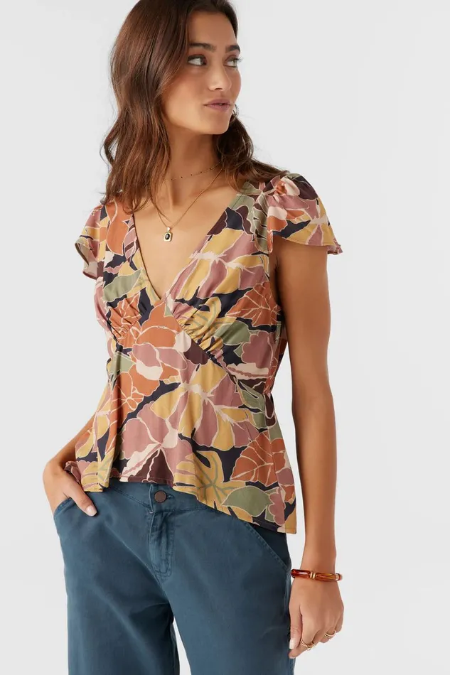 EMMALIE LONG SLEEVE TOP Black Women O039NEILL Clothing