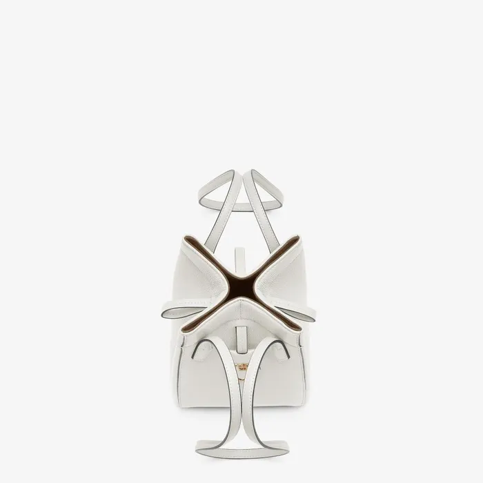 Fendi Bucket Bags Fendi Origami Mini White Leather Mini Bag That Can Be Transformed 8211 Women