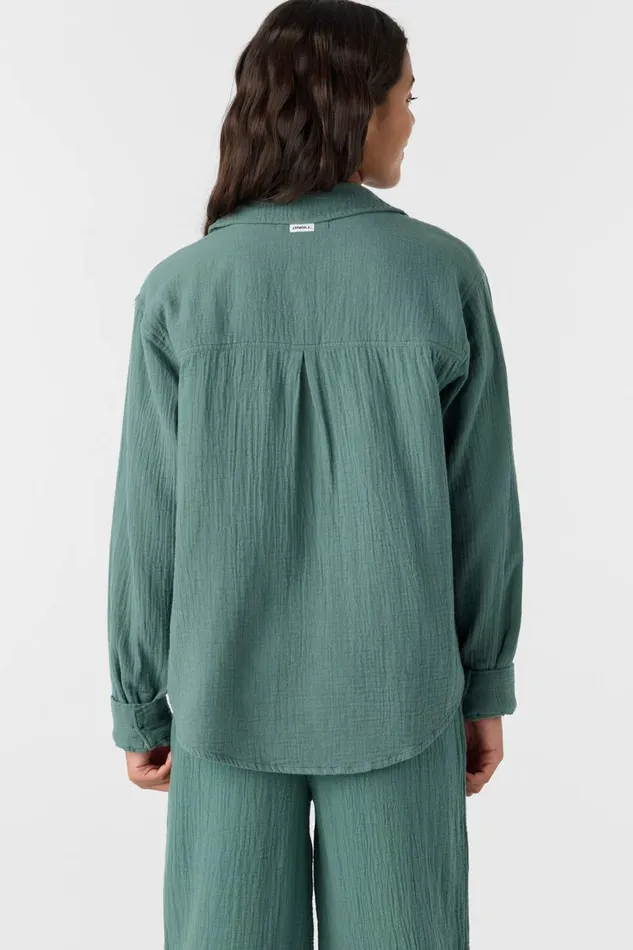 GIRL039S LENITA LONG SLEEVE TOP Silver Pine Women O039NEILL Collections