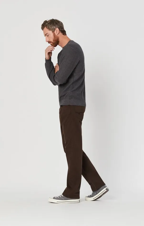 Matt Relaxed Straight Leg In Coffee Bean Twill Men Mavi Jeans Pants