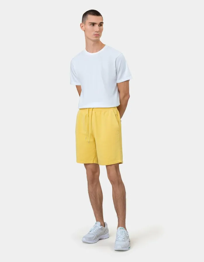 Men Shorts Colorful Standard Classic Organic Sweatshorts Ivory White