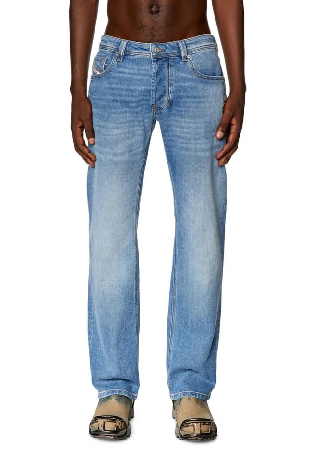 Men Straight Jeans 1985 Larkee 0enas Light Blue Diesel Straight Men Straight Jeans 1985 Larkee 0enas Light Blue Diesel Straight
