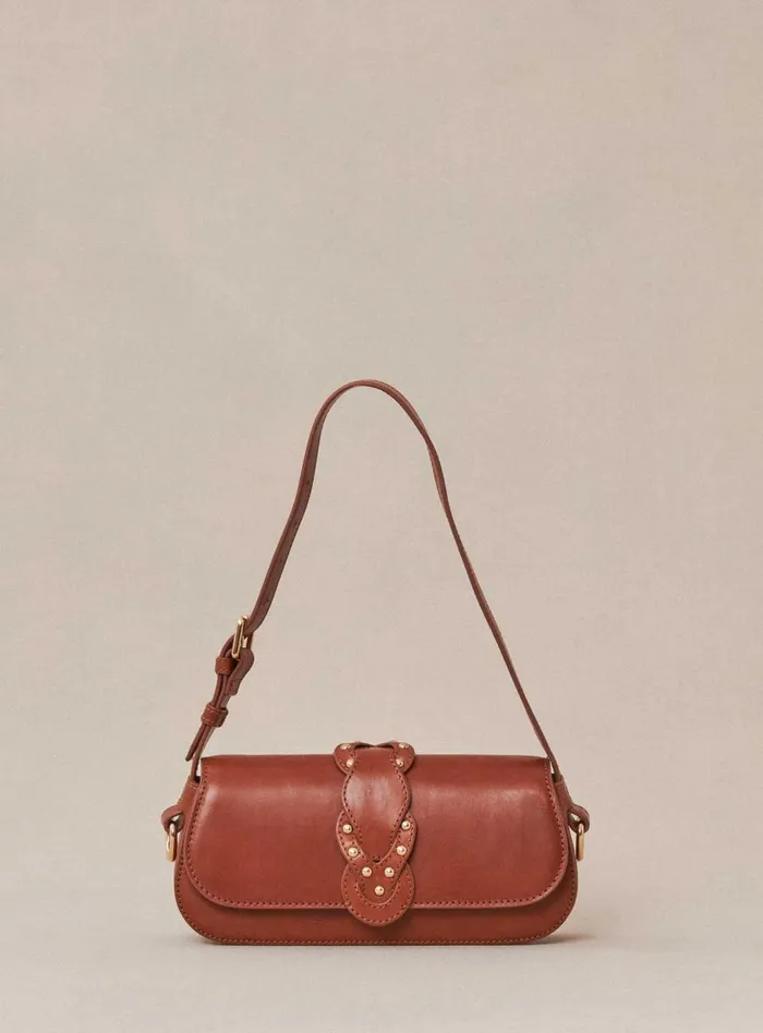 Petite Mendigote Shoulder Bags Fw24 Sac Sol Cuir Camel 8211 Women