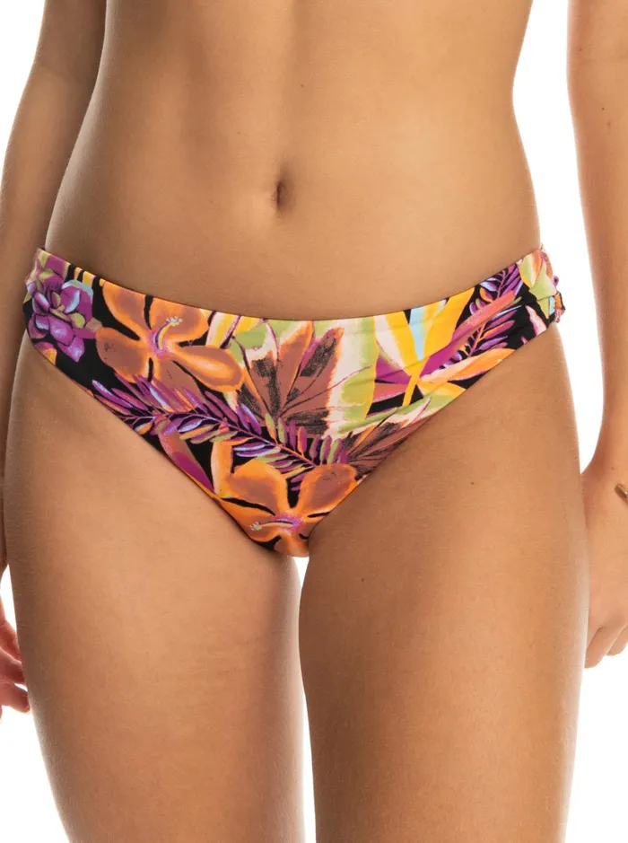 Roxy Bikinis Printed Beach Classics Hipster Bikini Bottoms Anthracite Hot Tropics Swim Ax 8211 Women Roxy Bikinis Printed Beach Classics Hipster Bikini Bottoms Anthracite Hot Tropics Swim Ax 8211 Women