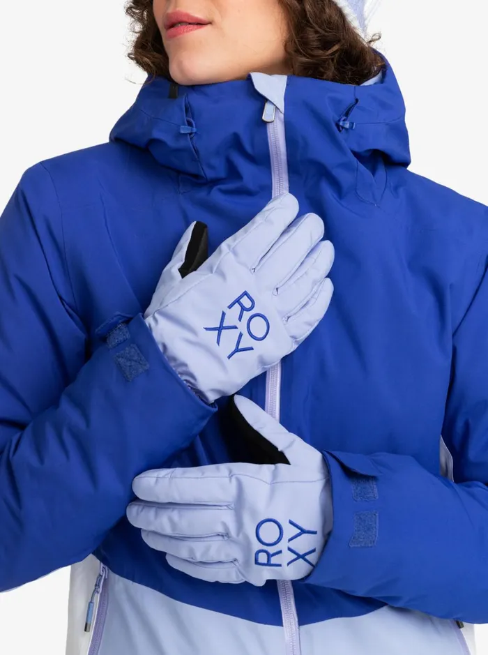 Roxy Snow Accessories Freshfield Technical SnowboardSki Gloves Easter Egg 8211 Women