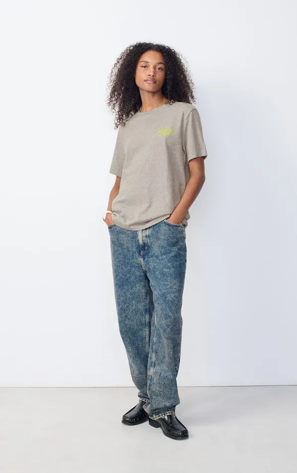 TShirt Ykobow Heather Grey Print Yellow Women American Vintage Short Sleeve TShirts TShirt Ykobow Heather Grey Print Yellow Women American Vintage Short Sleeve TShirts