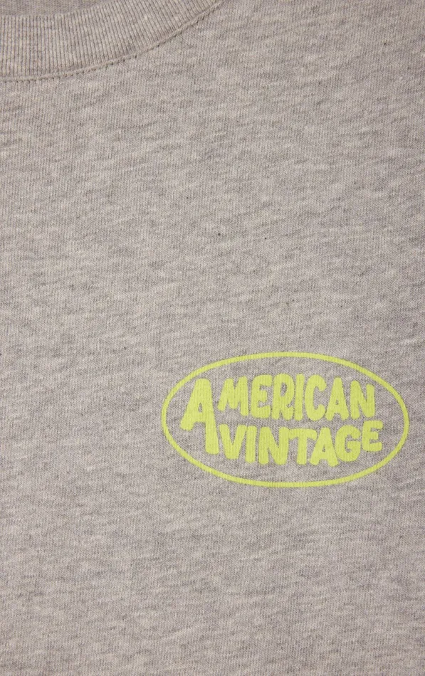 TShirt Ykobow Heather Grey Print Yellow Women American Vintage Short Sleeve TShirts TShirt Ykobow Heather Grey Print Yellow Women American Vintage Short Sleeve TShirts