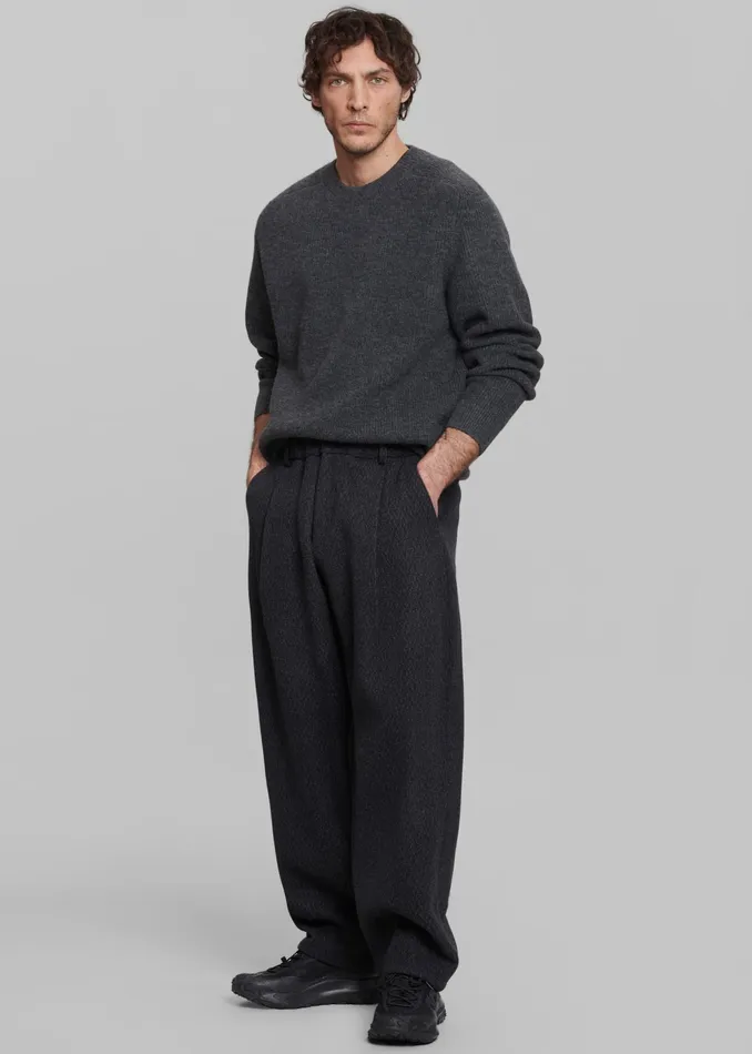 The Frankie Shop Bottoms Felix Trousers 8211 Charcoal 8211 Men
