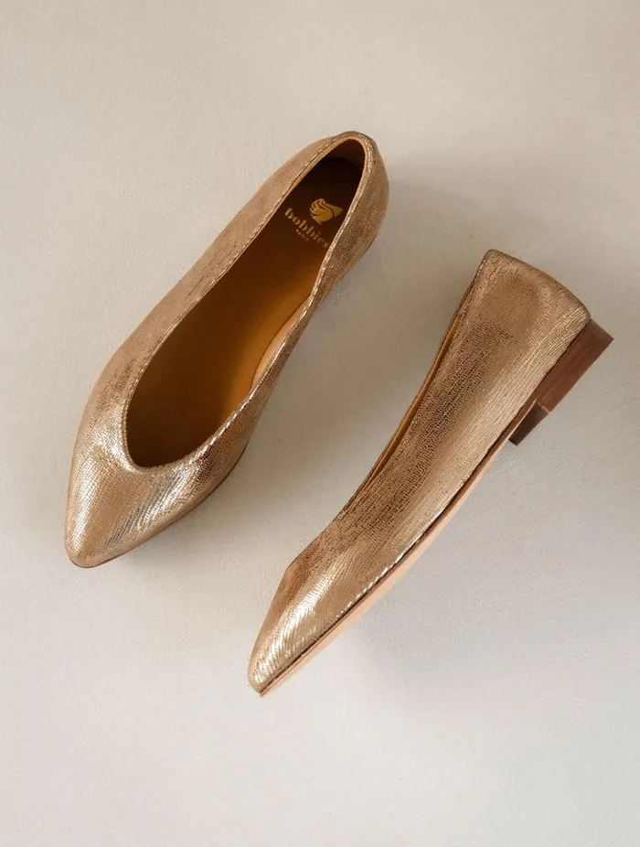 Women Ballet Flats Bobbies Alyssa Golden Women Ballet Flats Bobbies Alyssa Golden