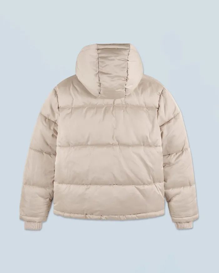 Women Coats and Jackets From Future Outerwear Down Jacket With Cashmere Lining Sand