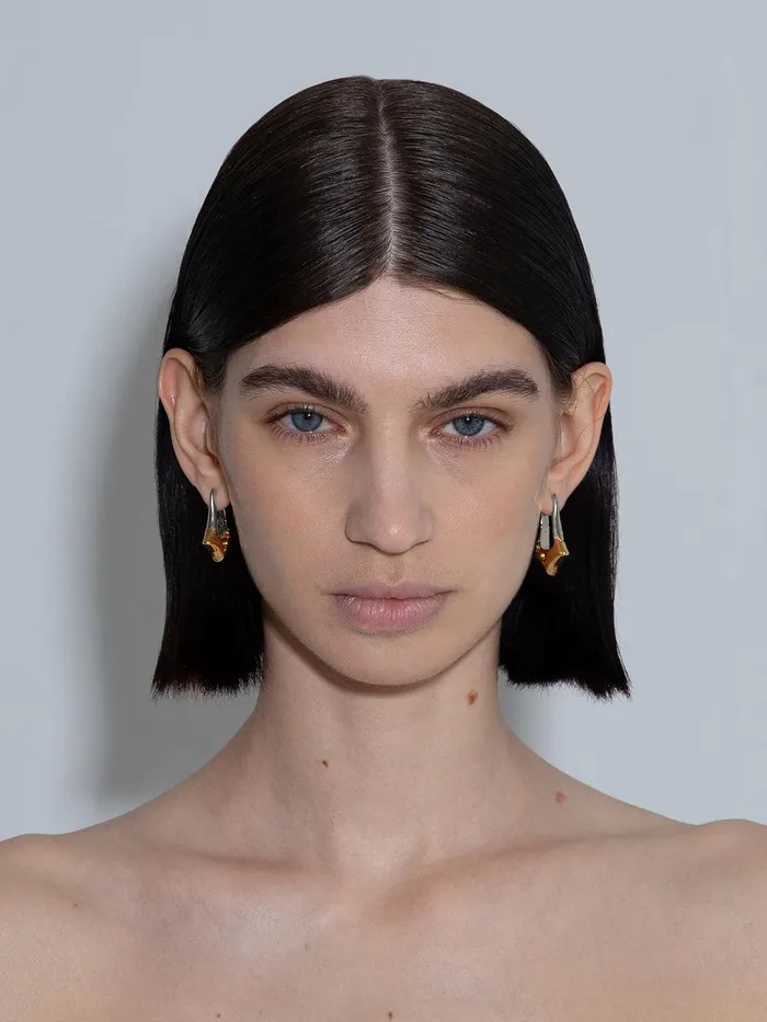 Women Delilah 18kt Gold And PalladiumPlated Earrings Aeyde Earrings