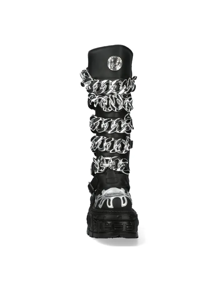 WomenMen MMet033C6 New Rock High Boots WomenMen MMet033C6 New Rock High Boots
