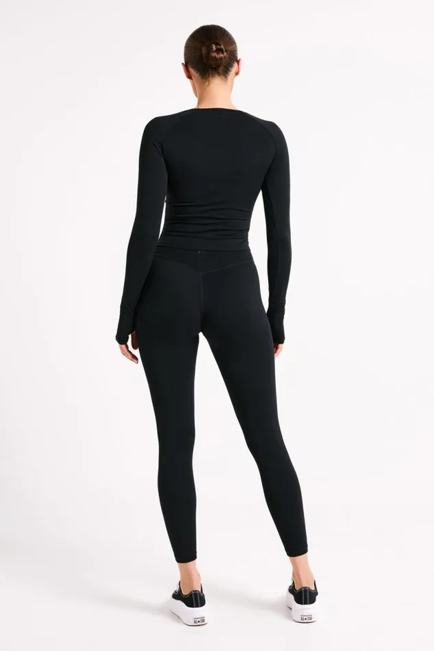 Women Meshki Tops Venus Long Sleeve Top 8211 Black Women Meshki Tops Venus Long Sleeve Top 8211 Black