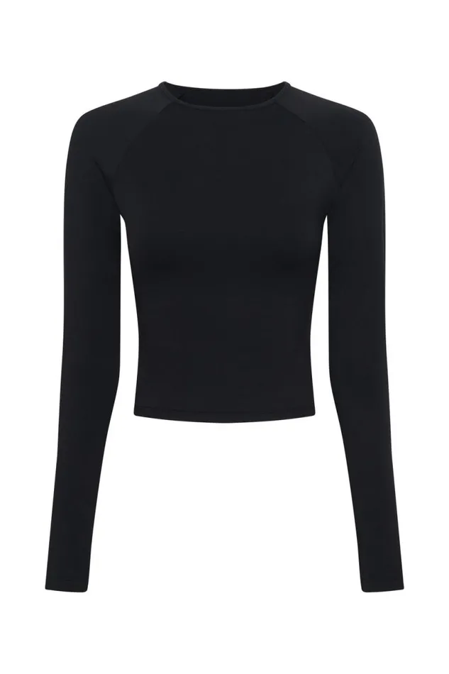 Women Meshki Tops Venus Long Sleeve Top 8211 Black Women Meshki Tops Venus Long Sleeve Top 8211 Black
