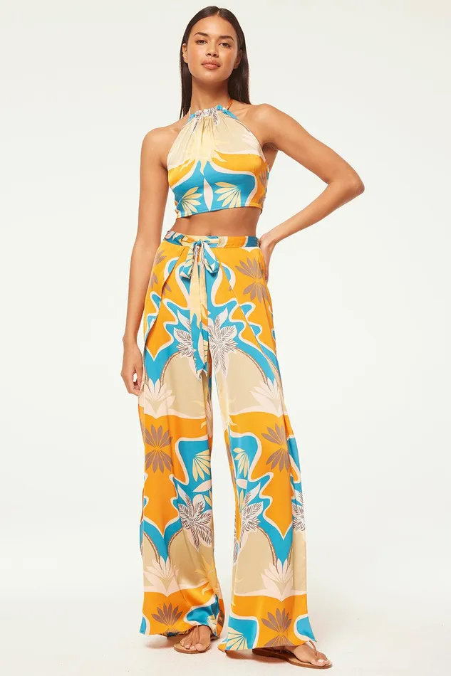 Women MISA Los Angeles Matching Sets KANNA PANT Bain De Soleil
